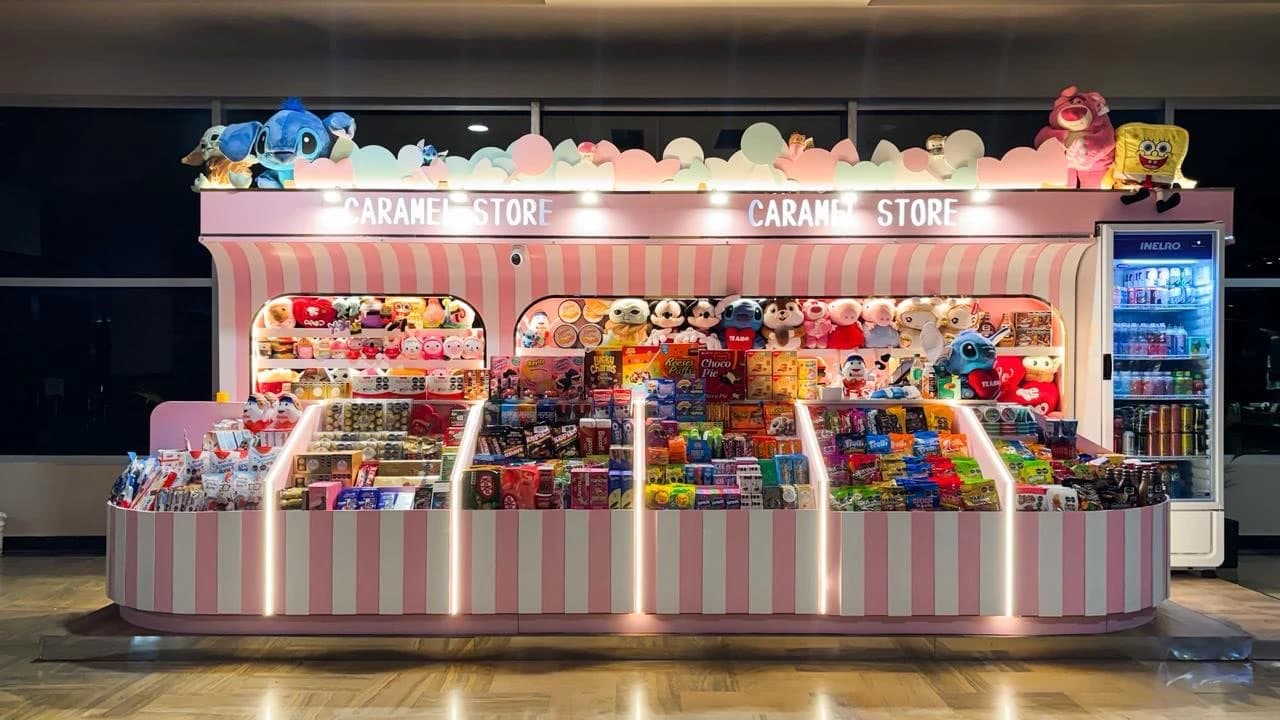 Caramel Store: Obra terminada
