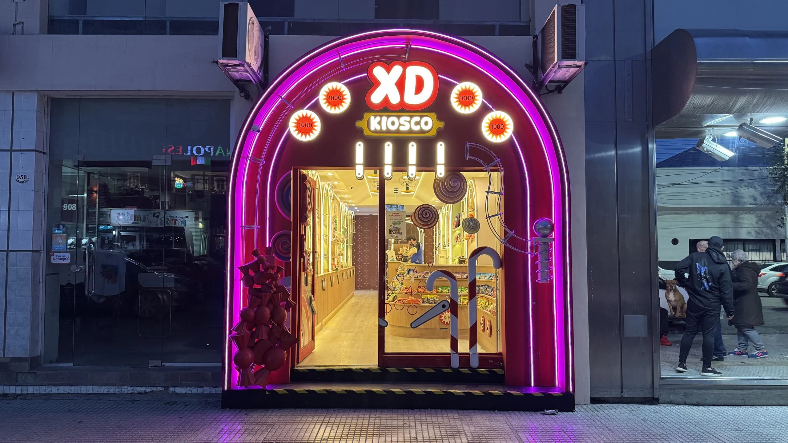 Kiosco XD: Obra terminada